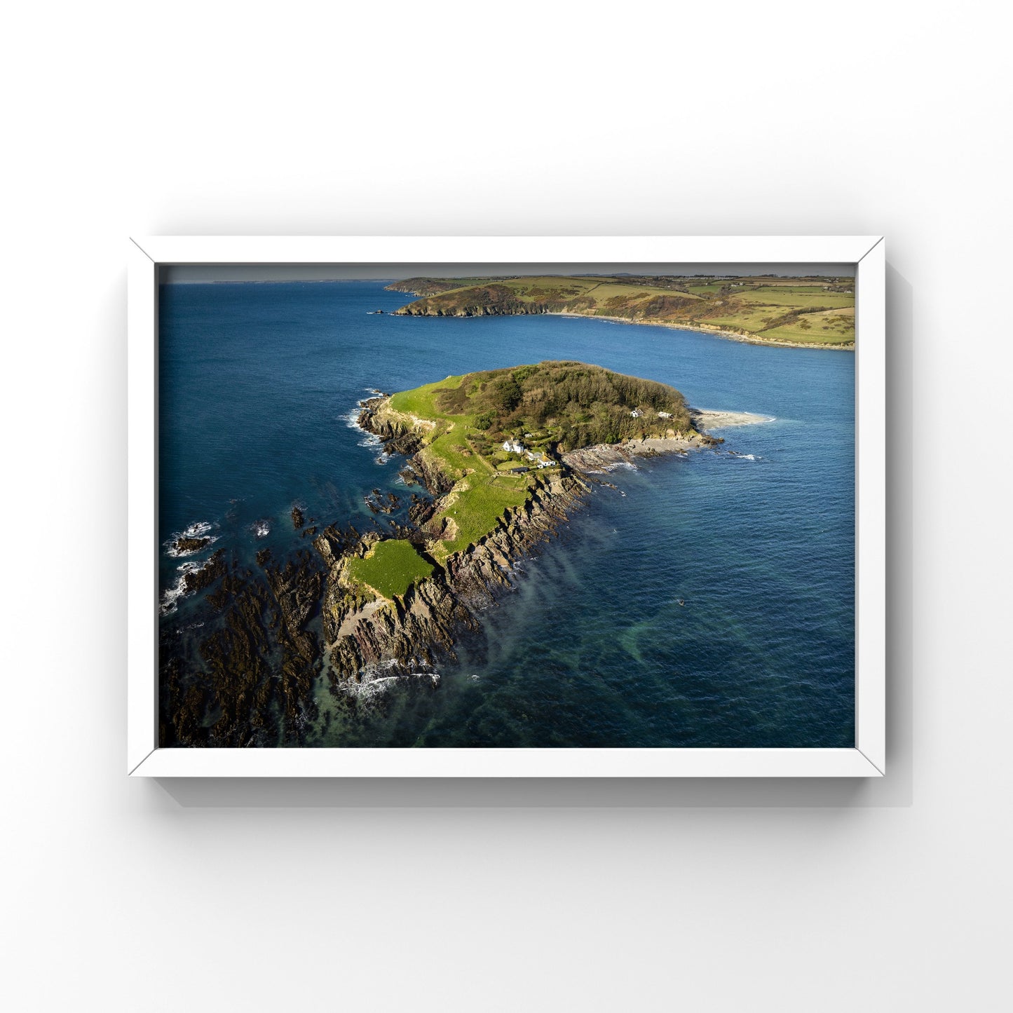 Looe Island Cornwall Print