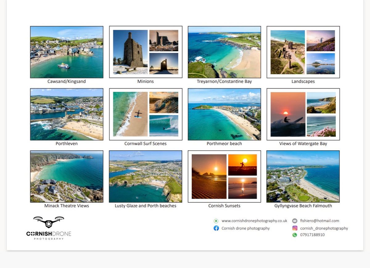 Cornwall Calendar 2027