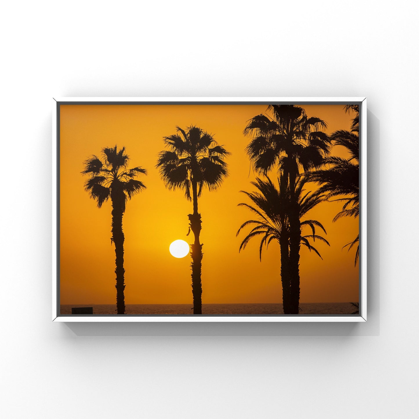 Palm Tree Sunset Print