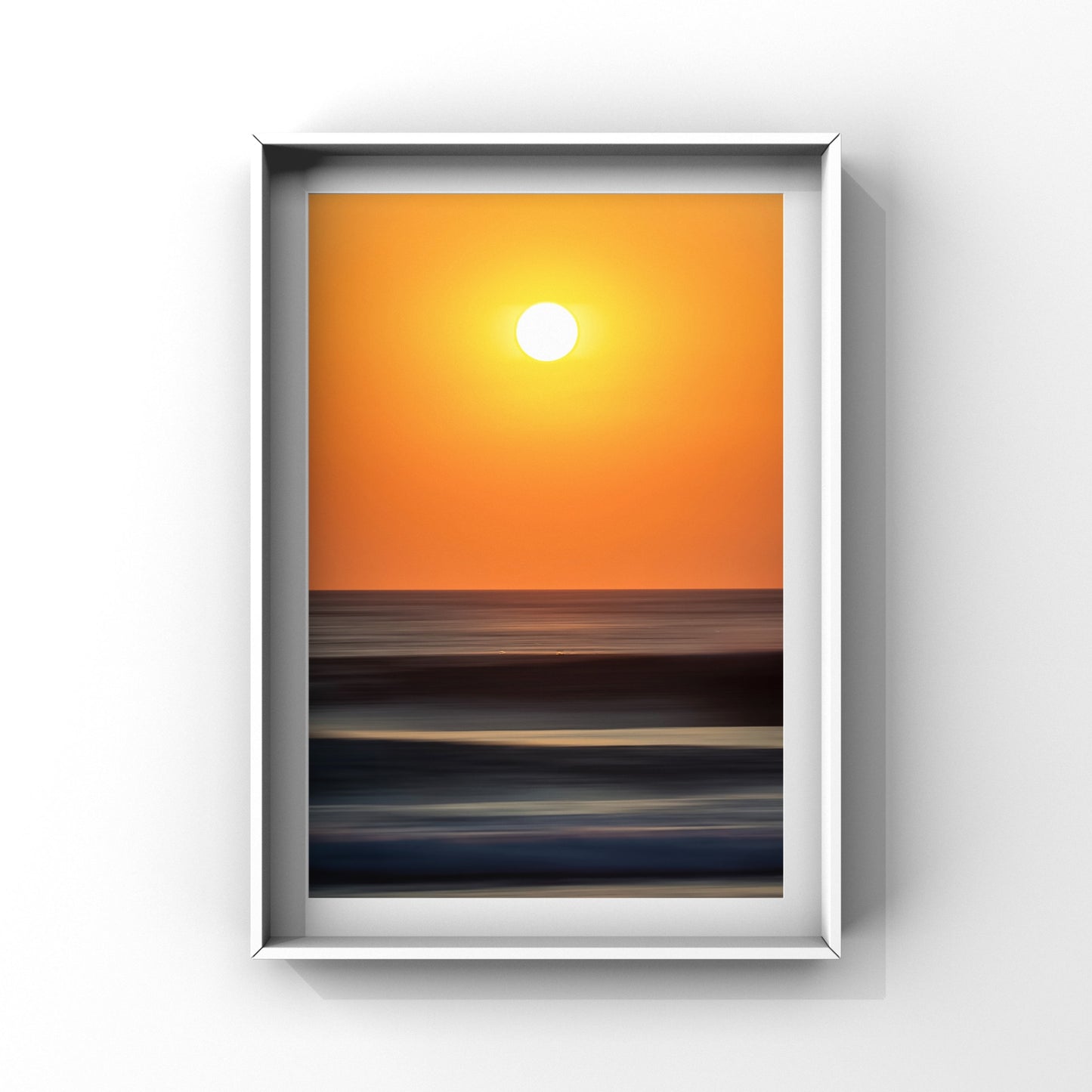 Cornish Sunset Abstract Photo Print Cornwall