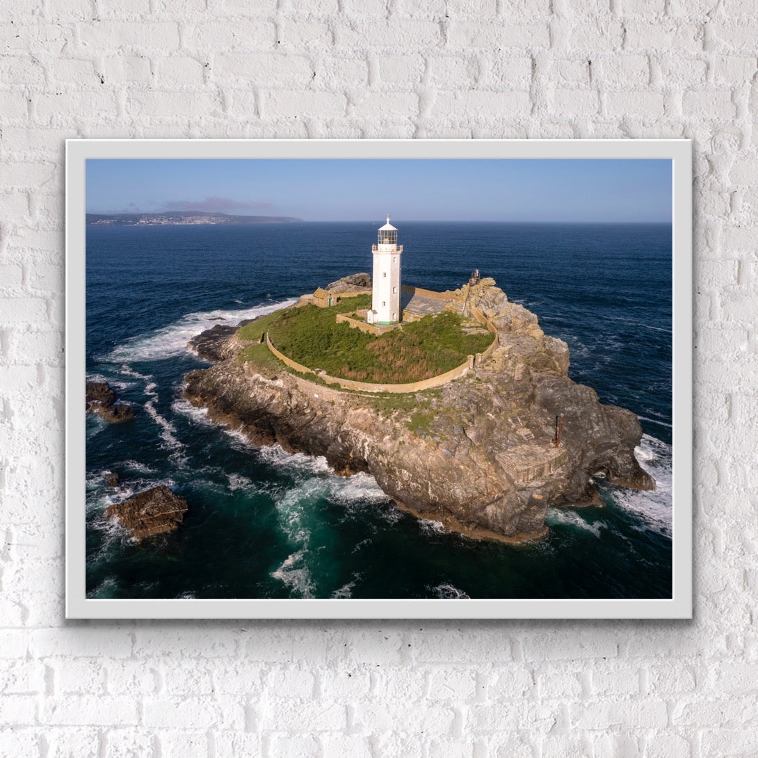 Godrevy Lighthouse Cornwall Photo Print