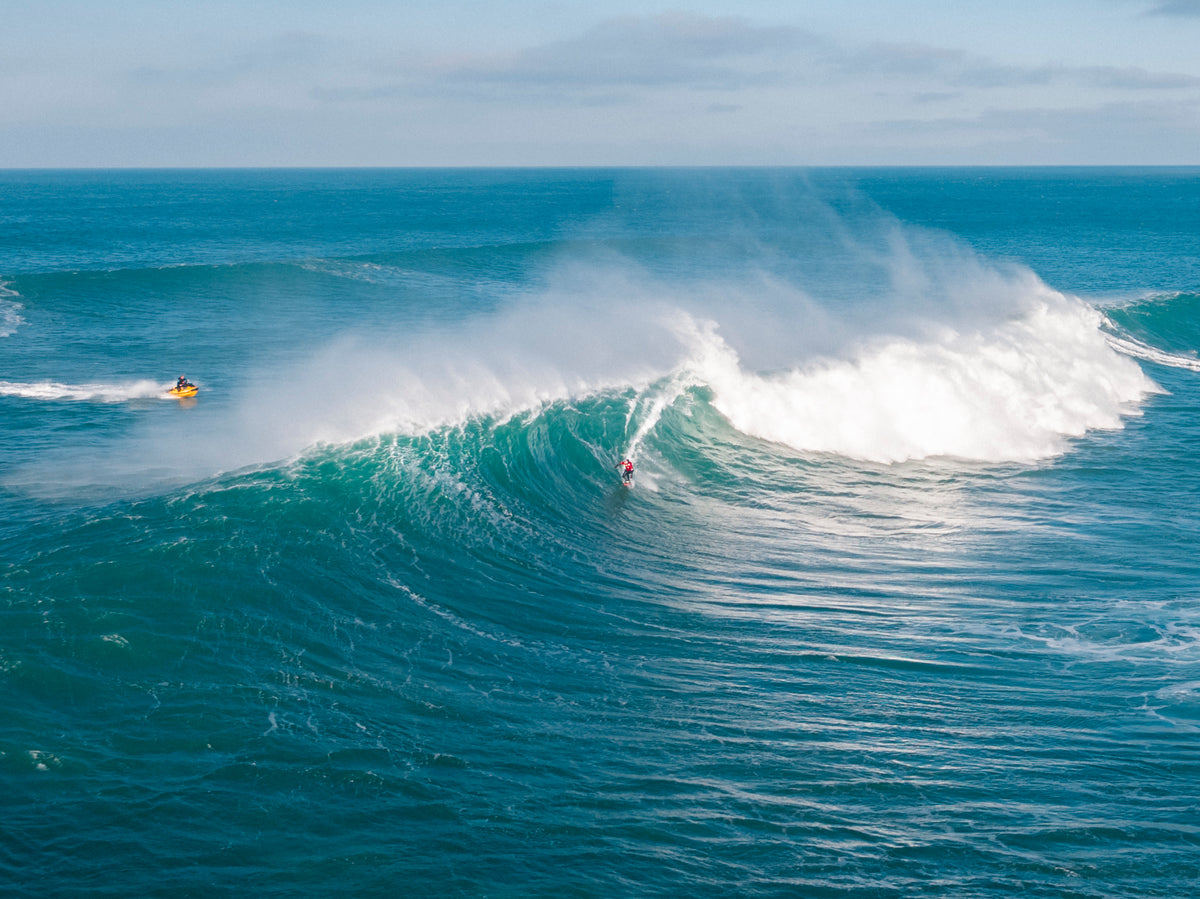 Fistral Beach The Cribbar Big Wave Print