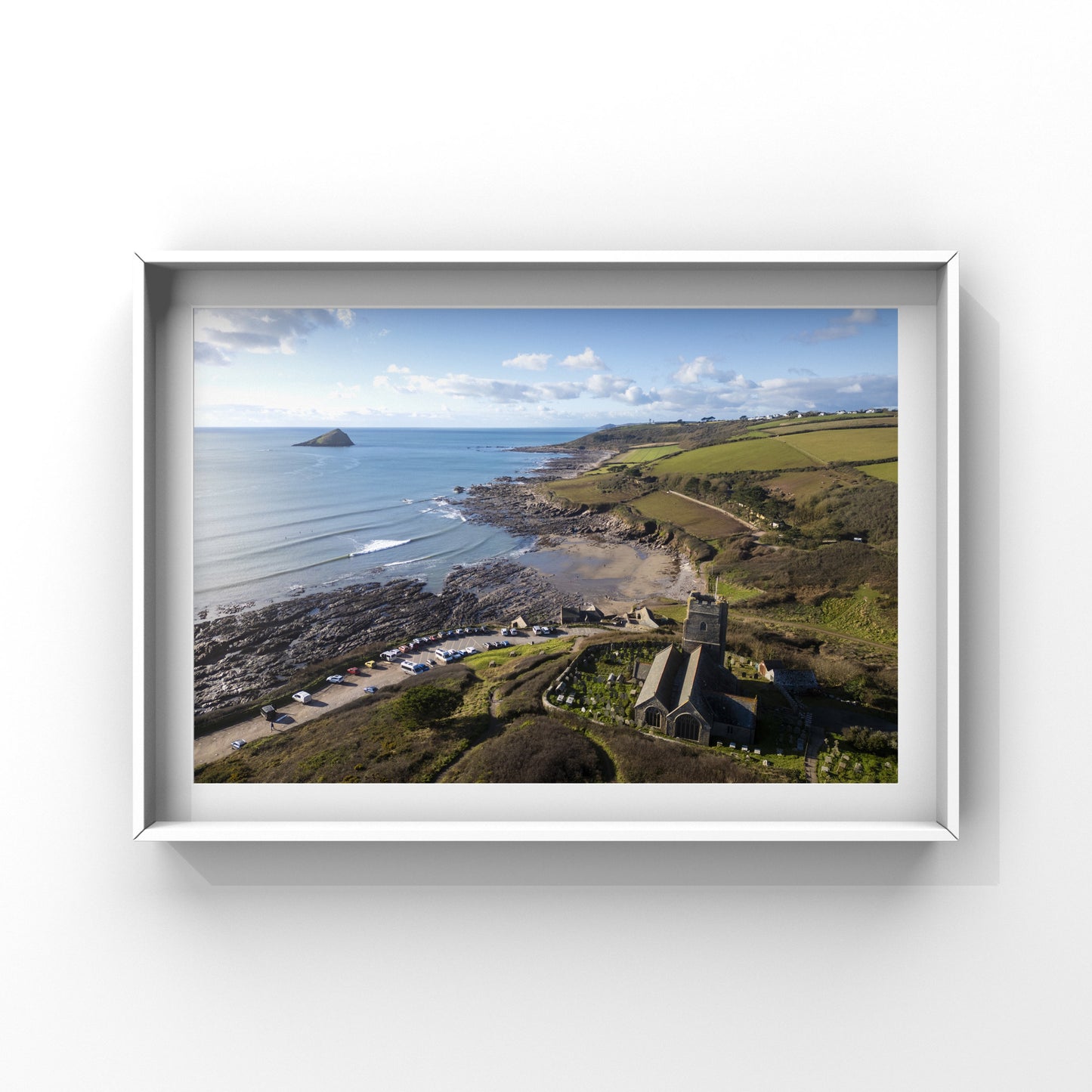 Wembury Plymouth Devon Aerial Photo Print