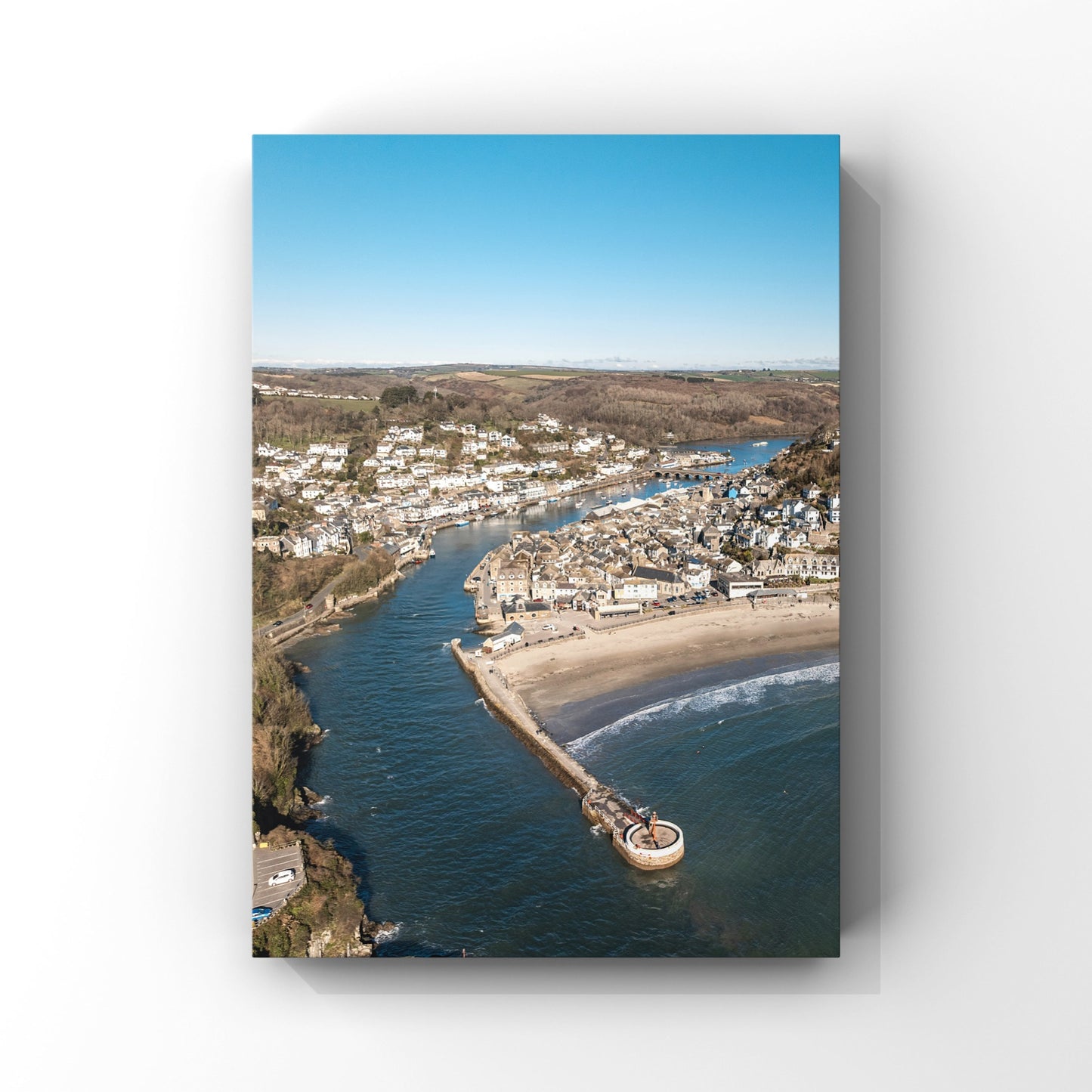 Looe Beach Cornwall Print