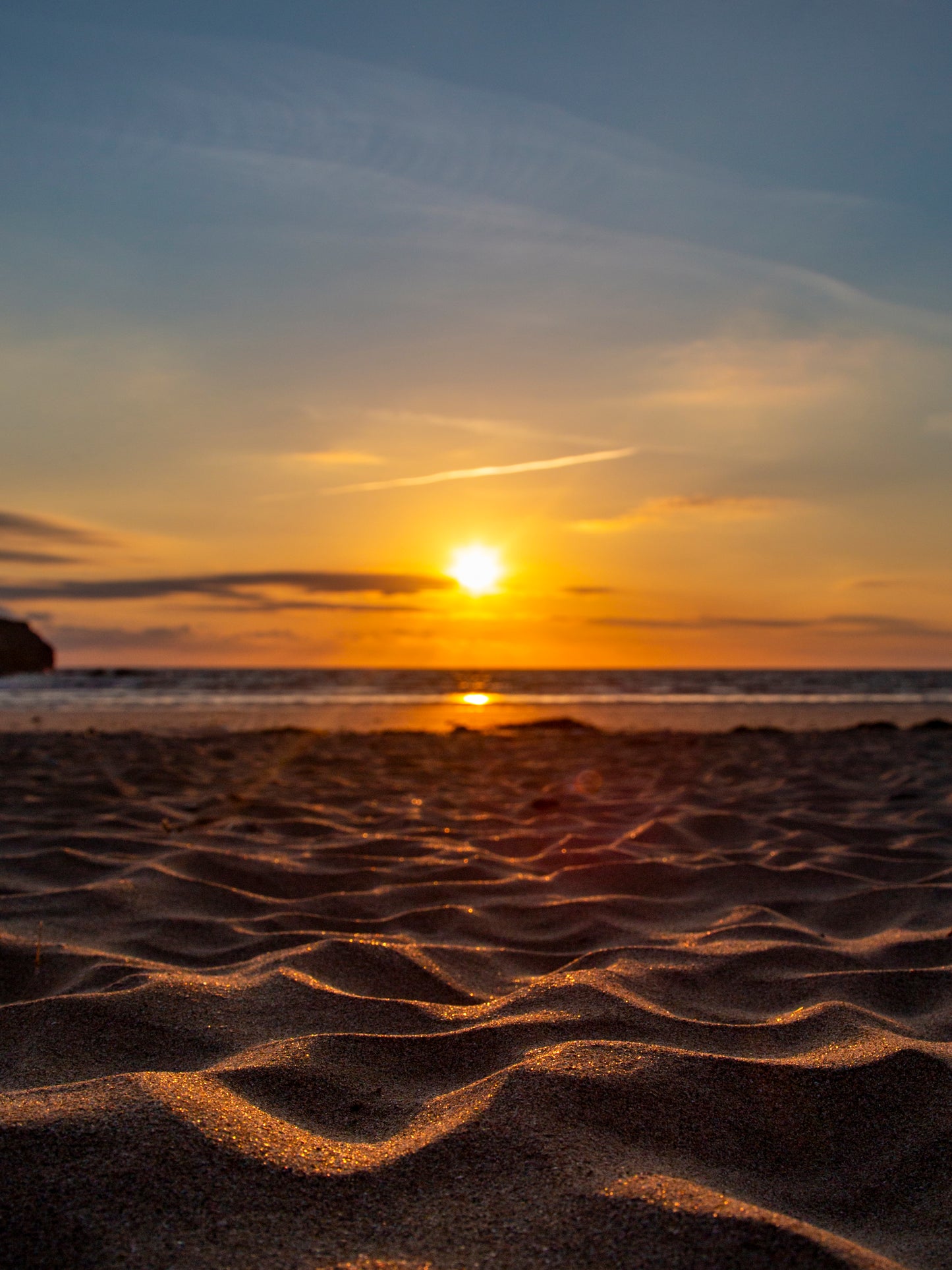 Treyarnon Bay Sunset Print