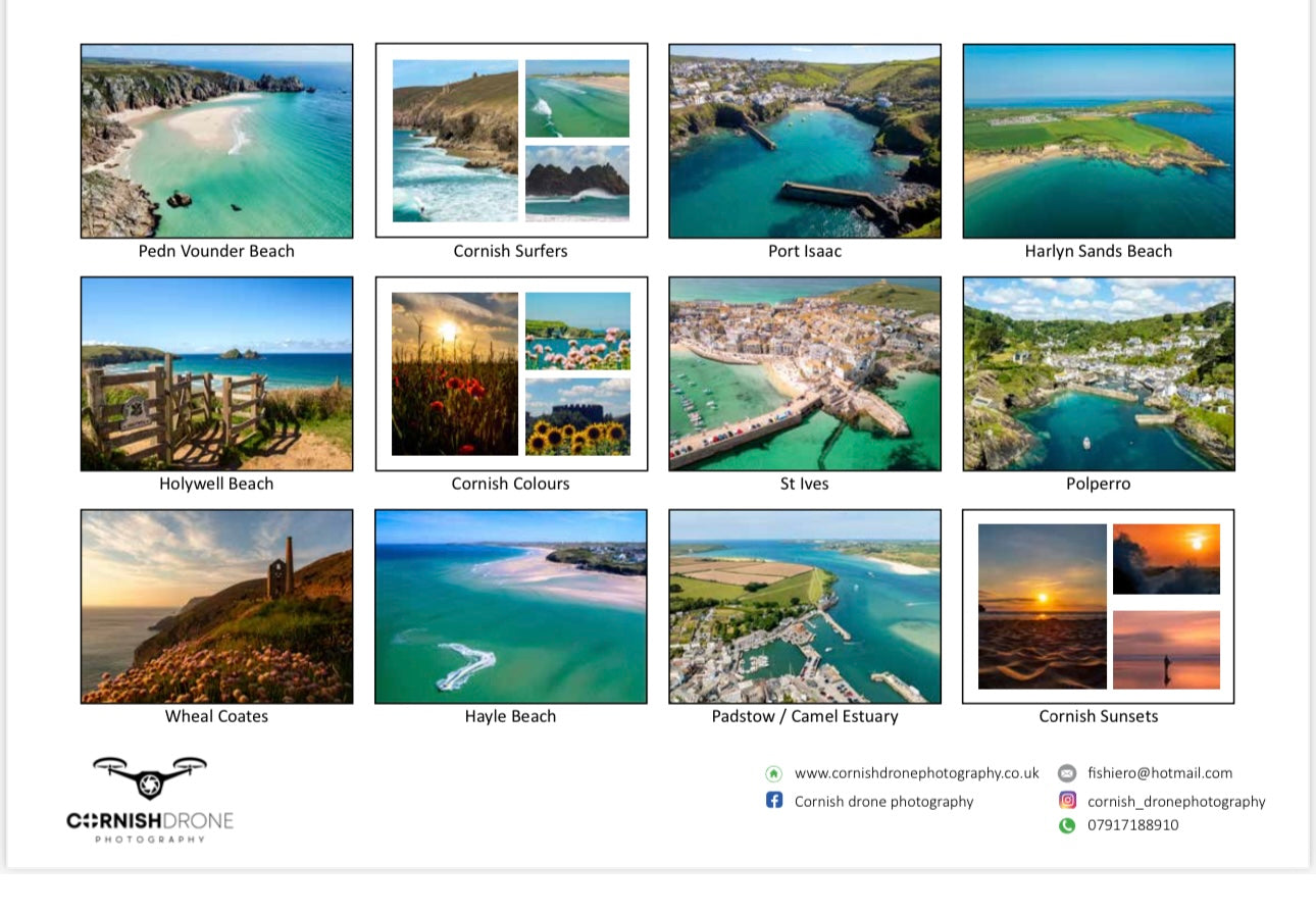 Cornwall 2025 Calendar