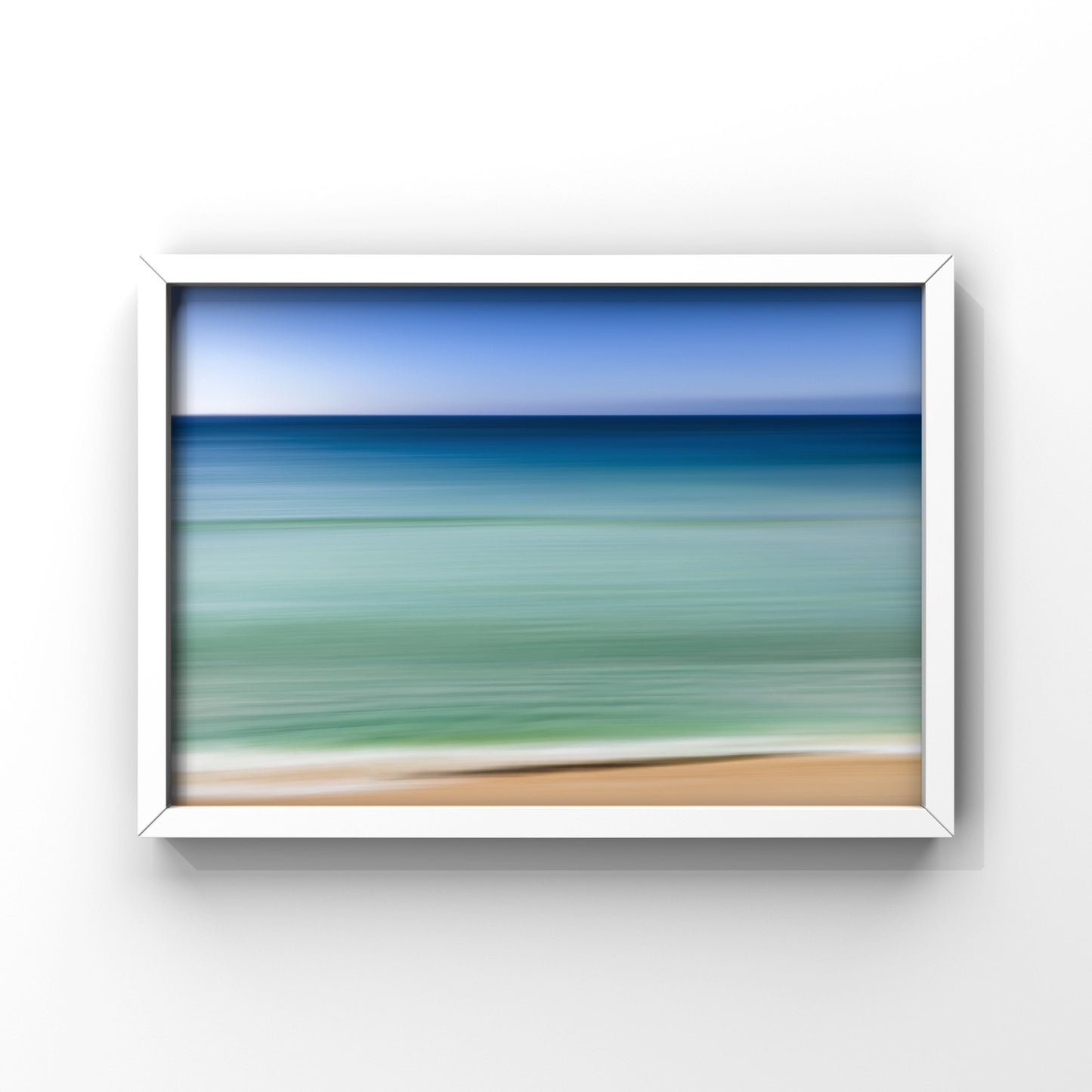 Sennen Beach Cornwall Blur Print
