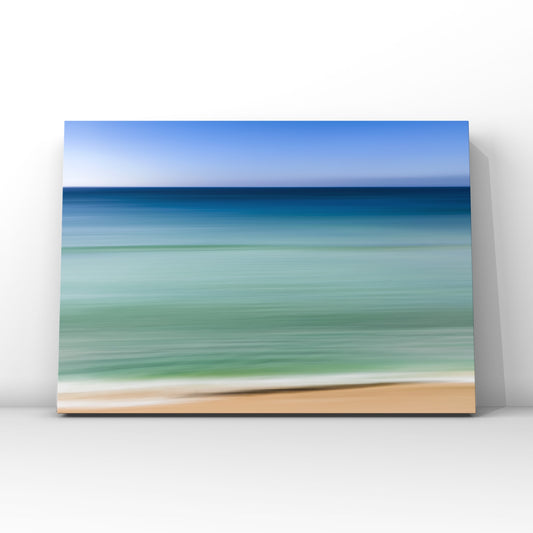 Sennen Beach Cornwall Blur Print