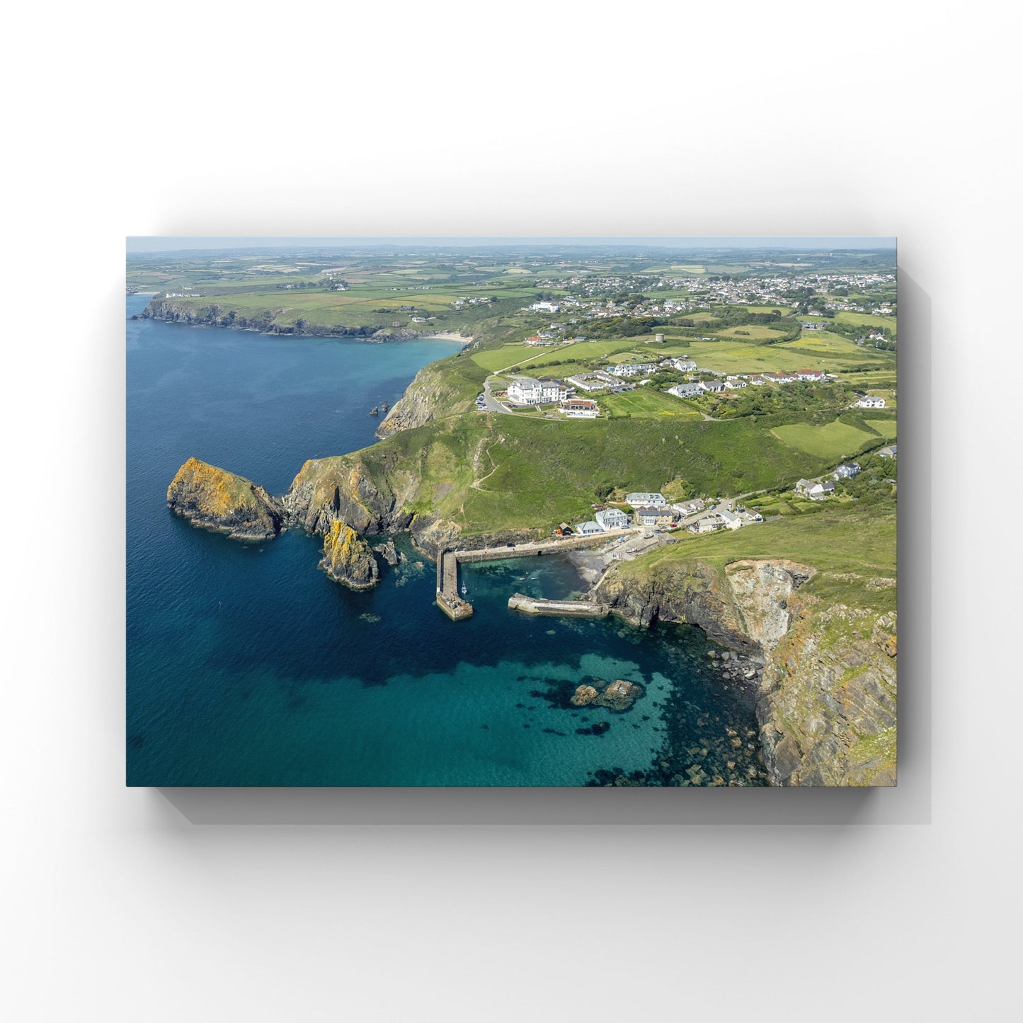 Mullion Cove Aerial Print