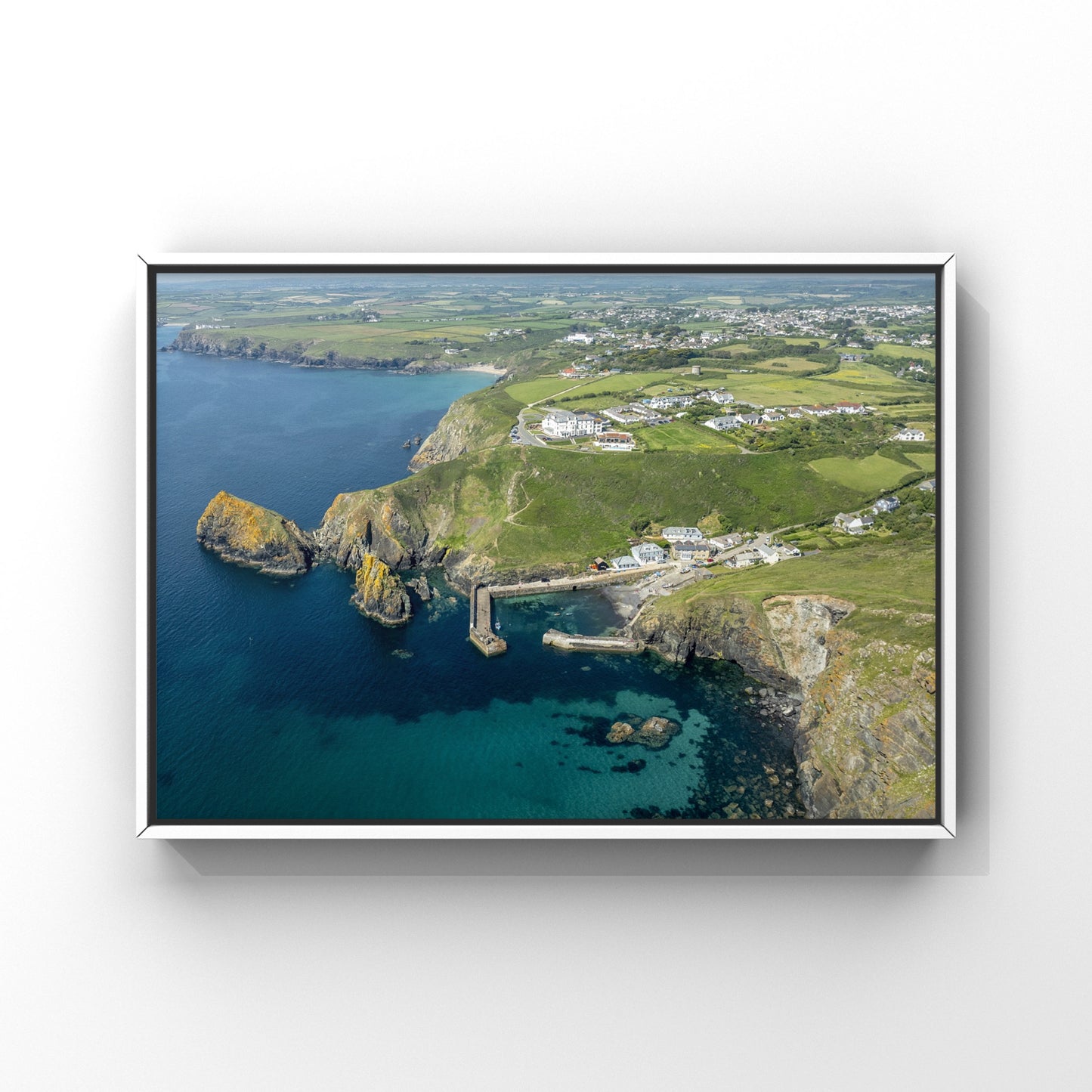 Mullion Cove Aerial Print