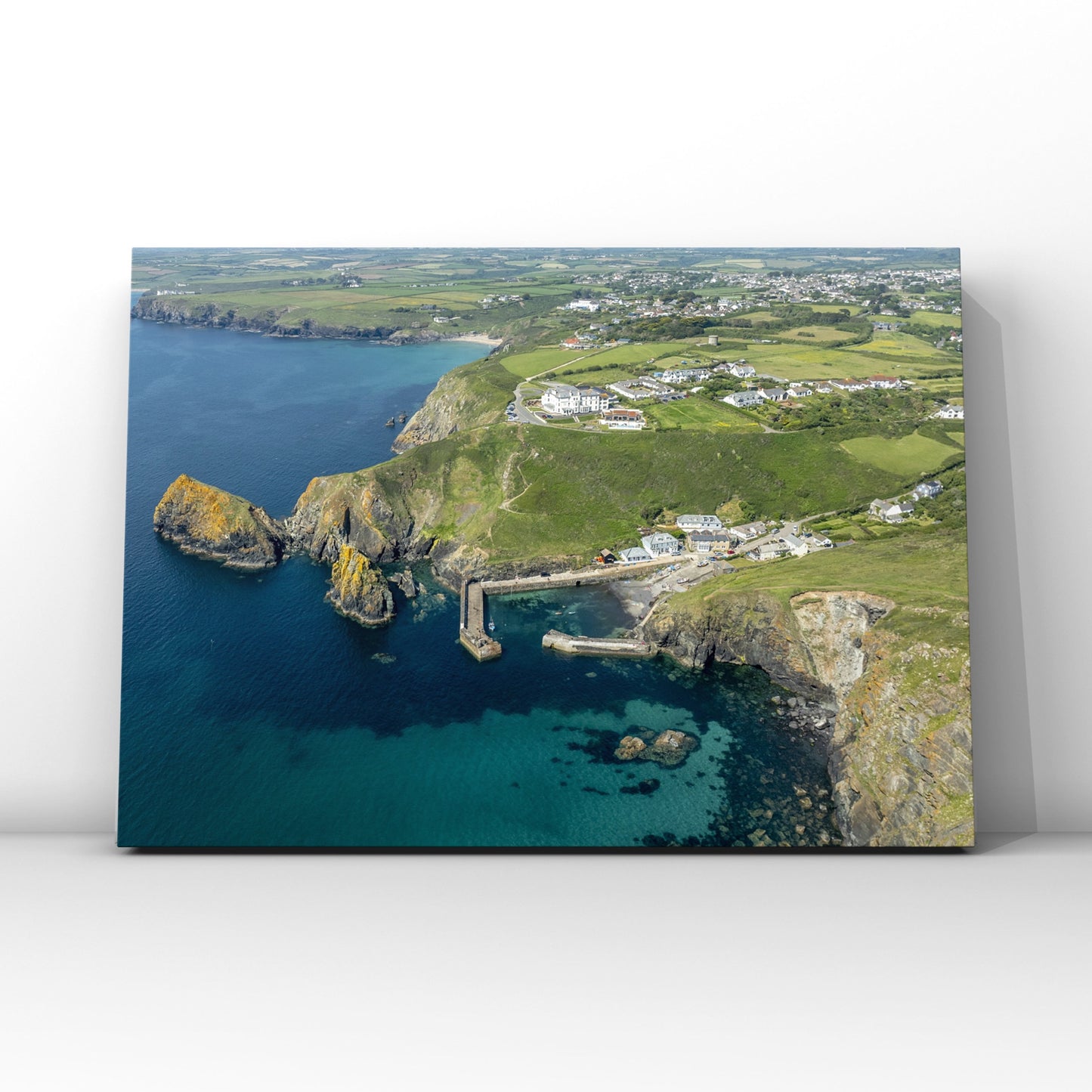 Mullion Cove Aerial Print