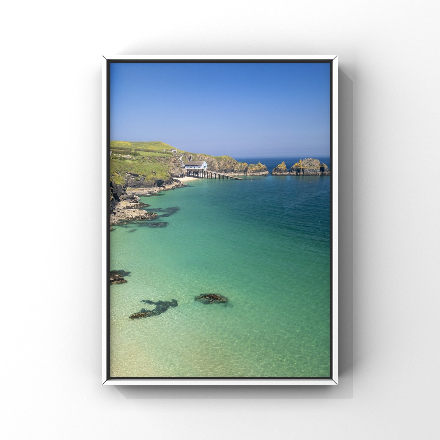 Mother Iveys Beach Cornwall Print