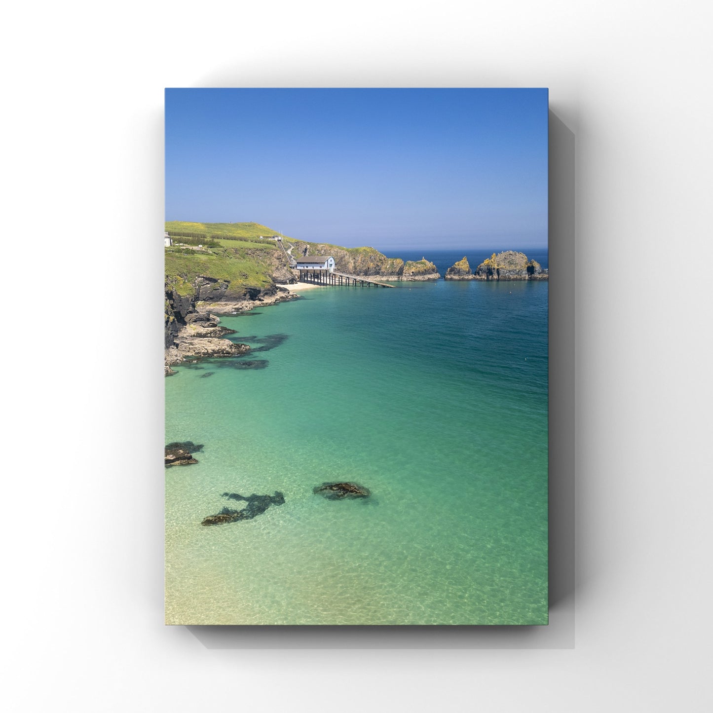 Mother Iveys Beach Cornwall Print