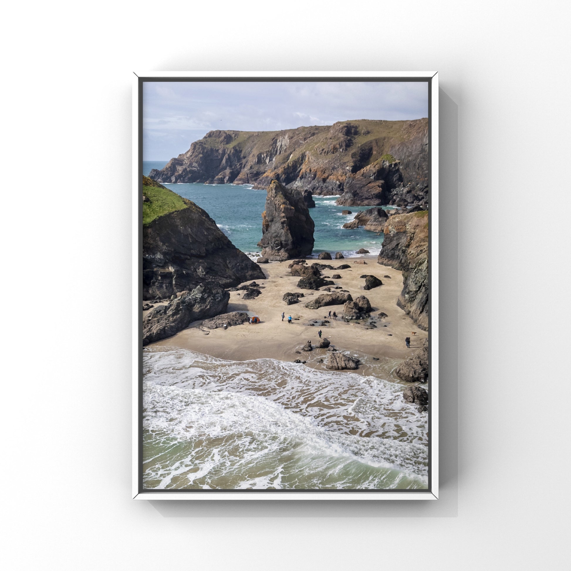 Kynance Cove Cornwall Print – CornishDronephotography