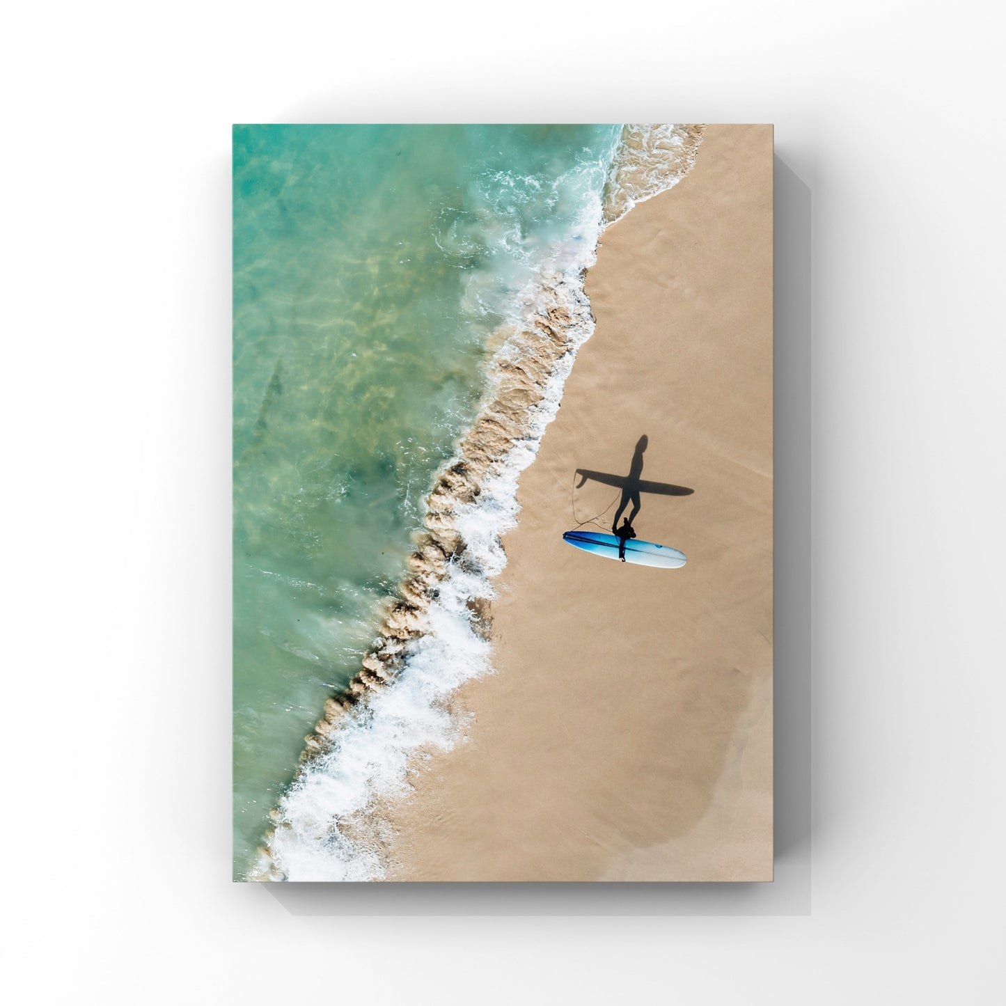Surfer topdown Print Cornwall