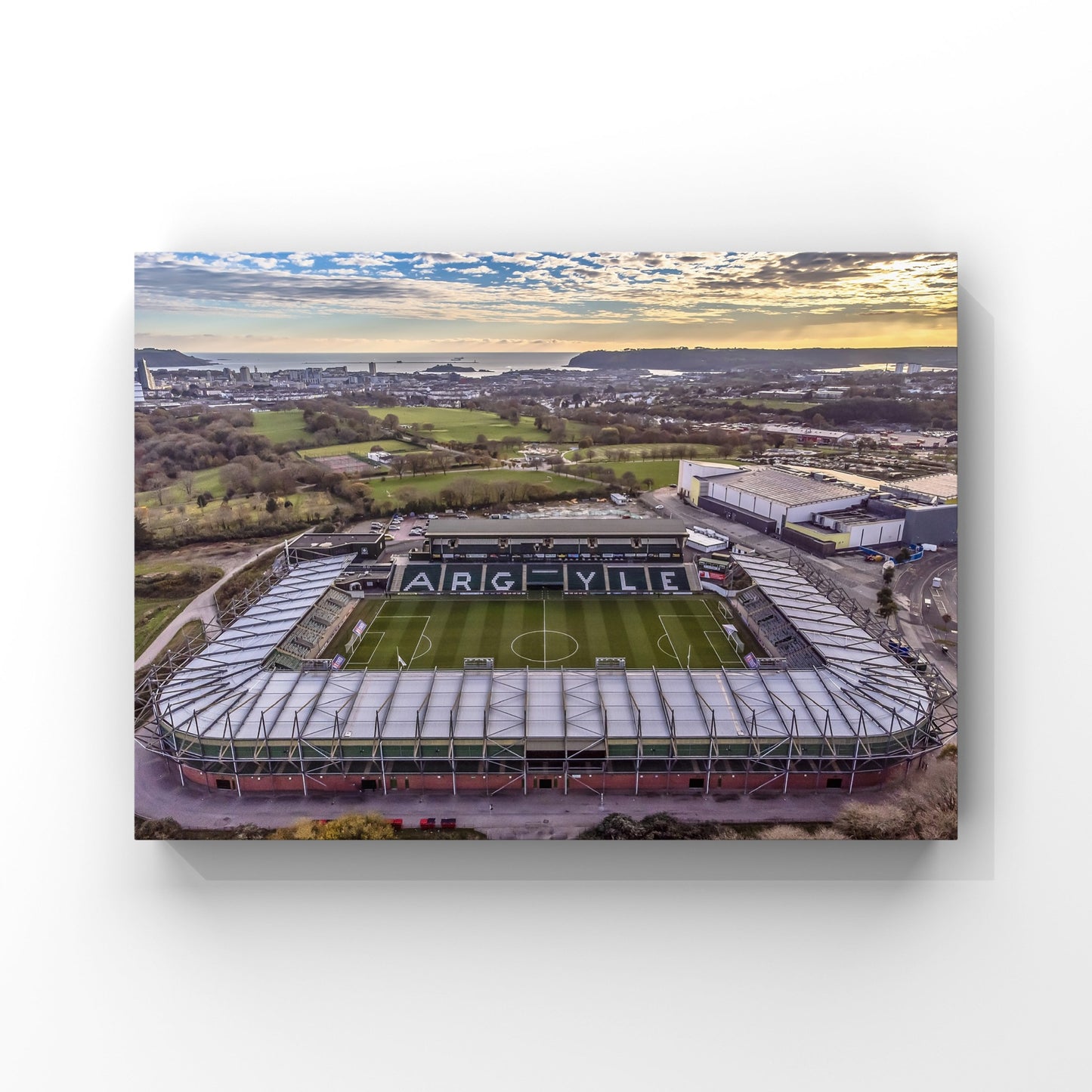 Plymouth Argyle Home Park Print