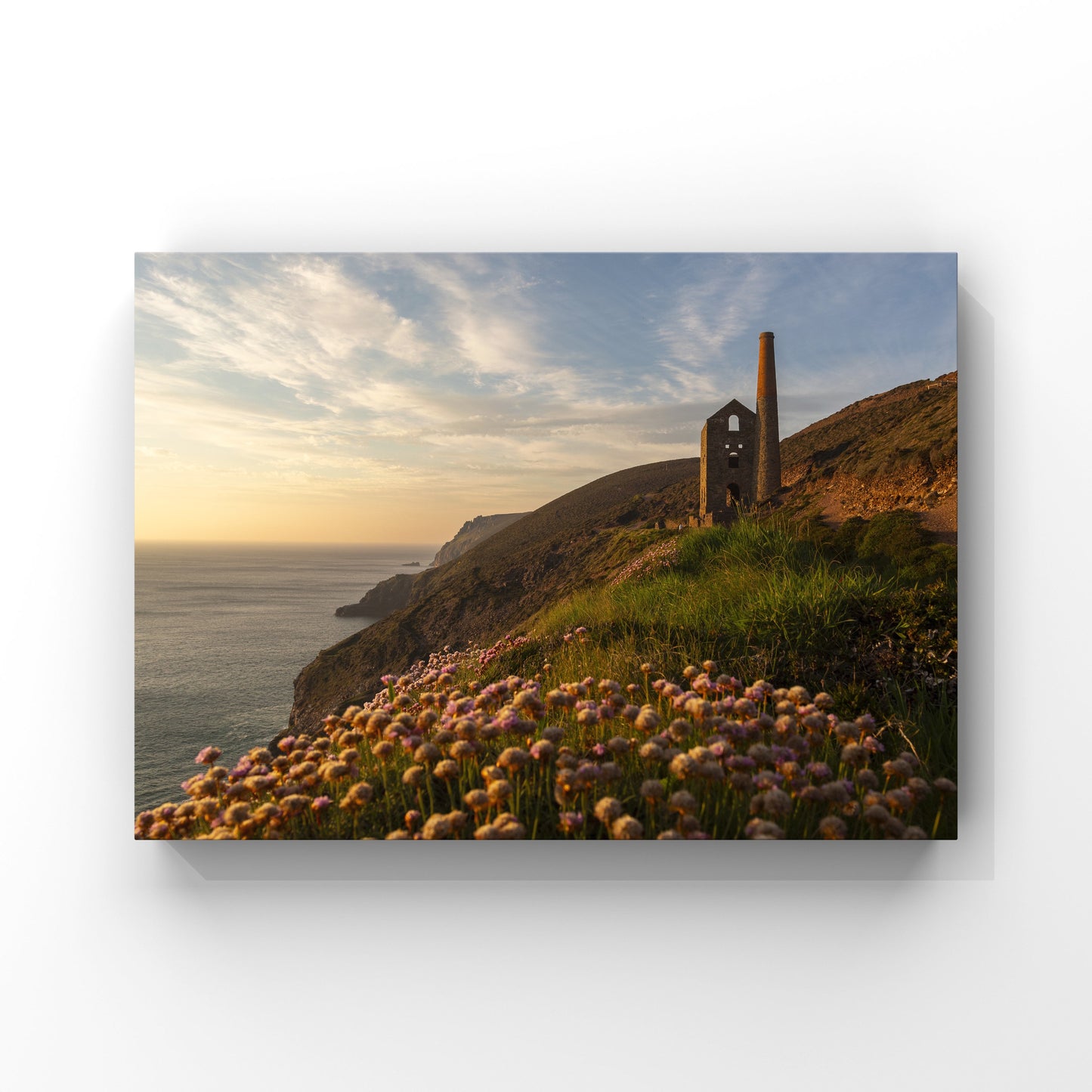 Wheal Coates Cornwall Sunset Photo Print