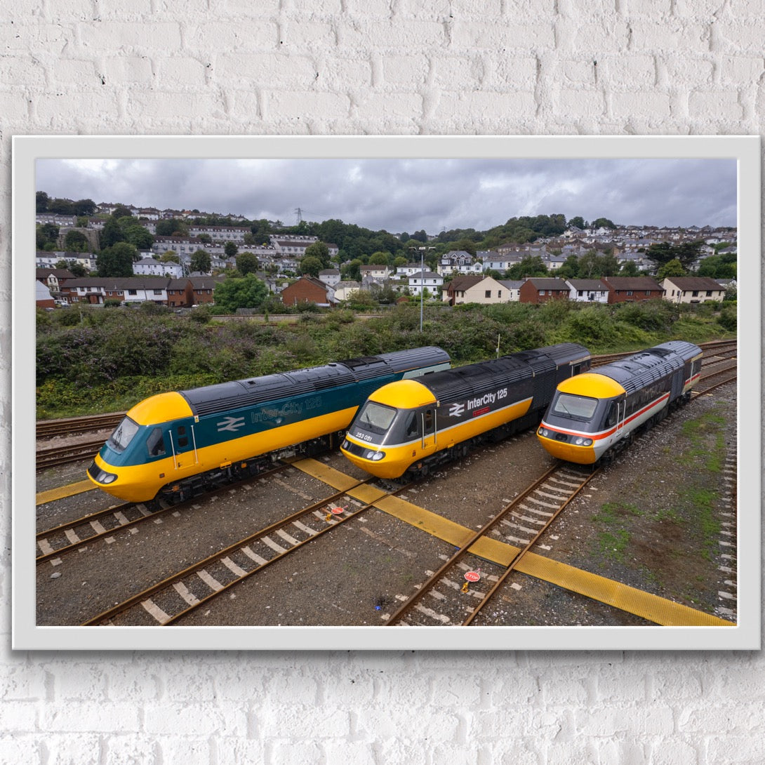 Hst Aerial Photo Intercity Trains Cross Country