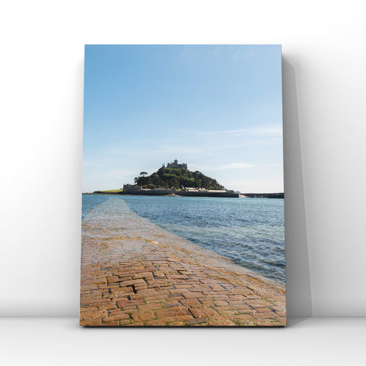 St Michaels Mount and Causeway Print
