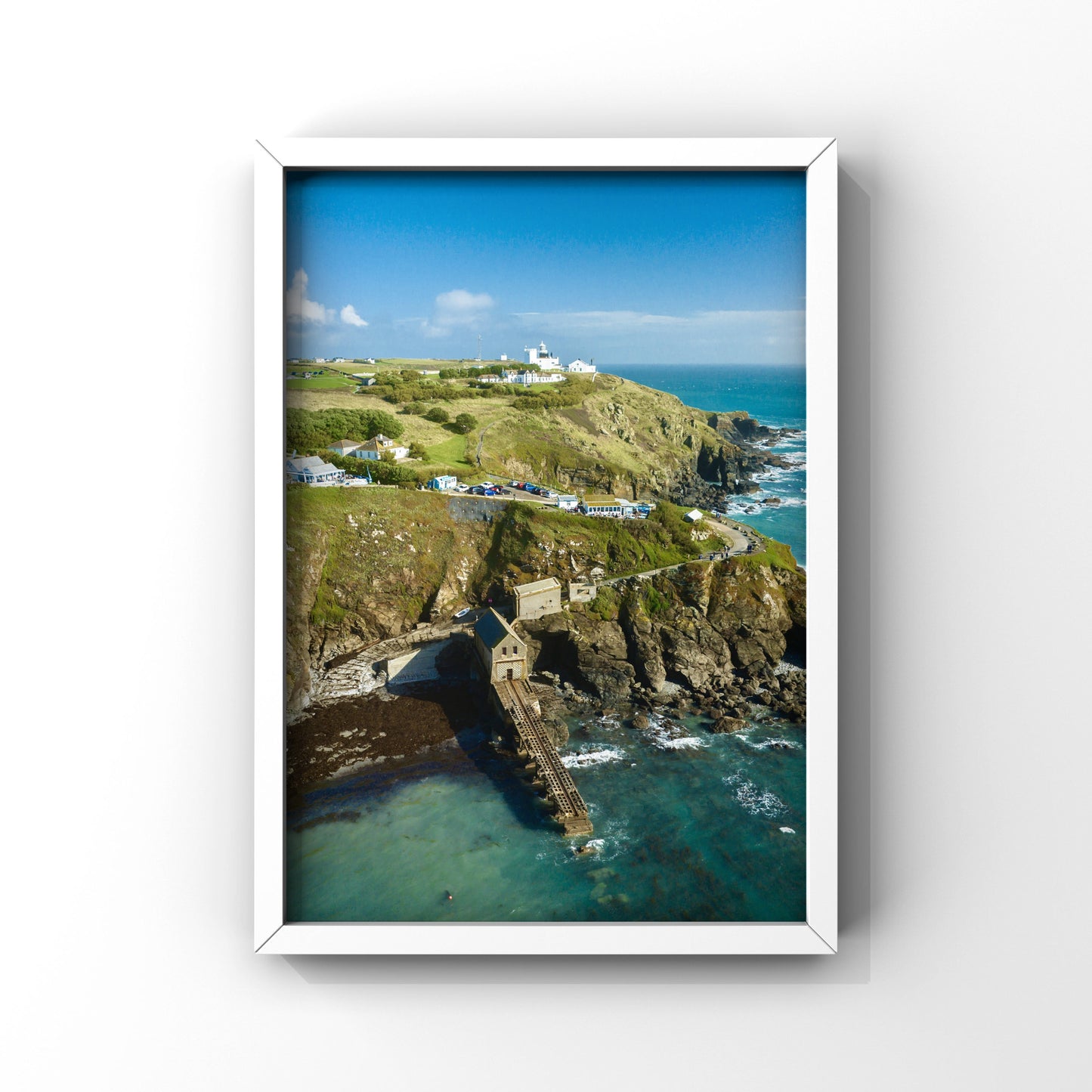 Lizard Point Cornwall Print Picture