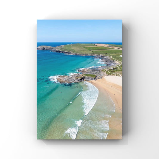 Constantine Bay/ Boobys bay beach Cornwall Print