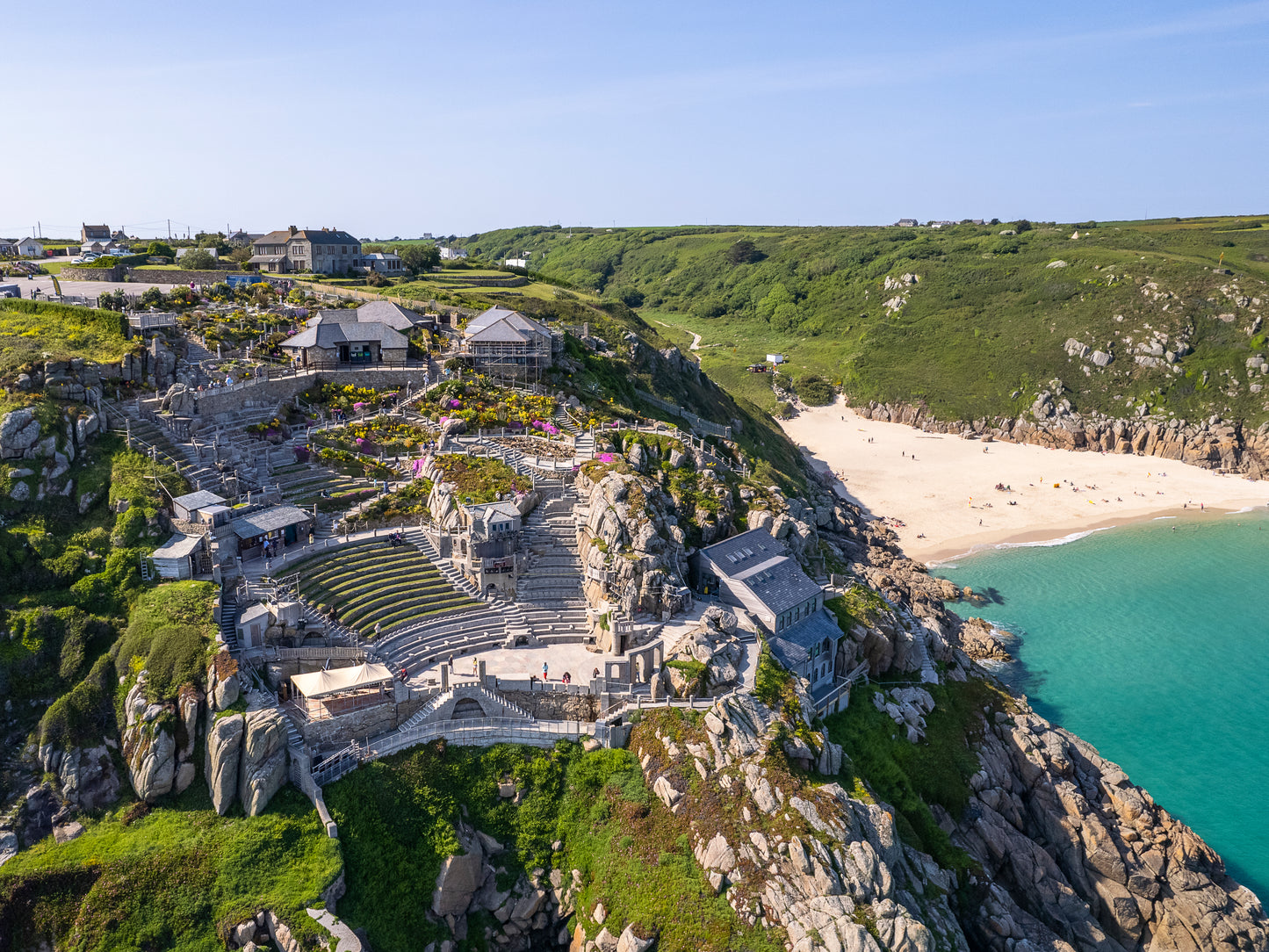 Minack Theatre / Porthcurno Beach Cornwall Print