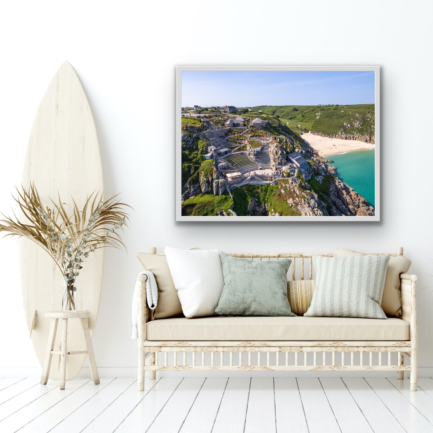 Minack Theatre / Porthcurno Beach Cornwall Print