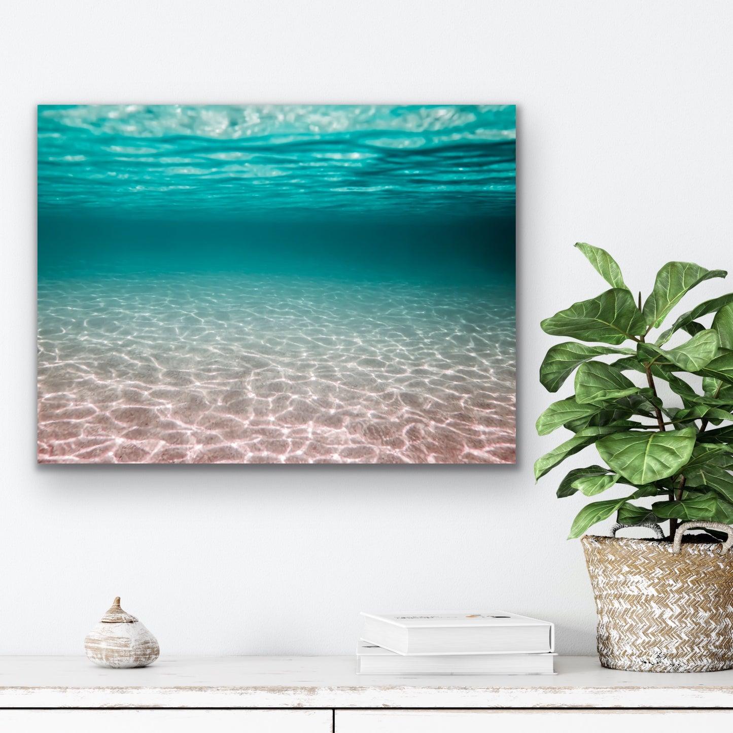 Cornwall underwater Beach/Sea Photo Print