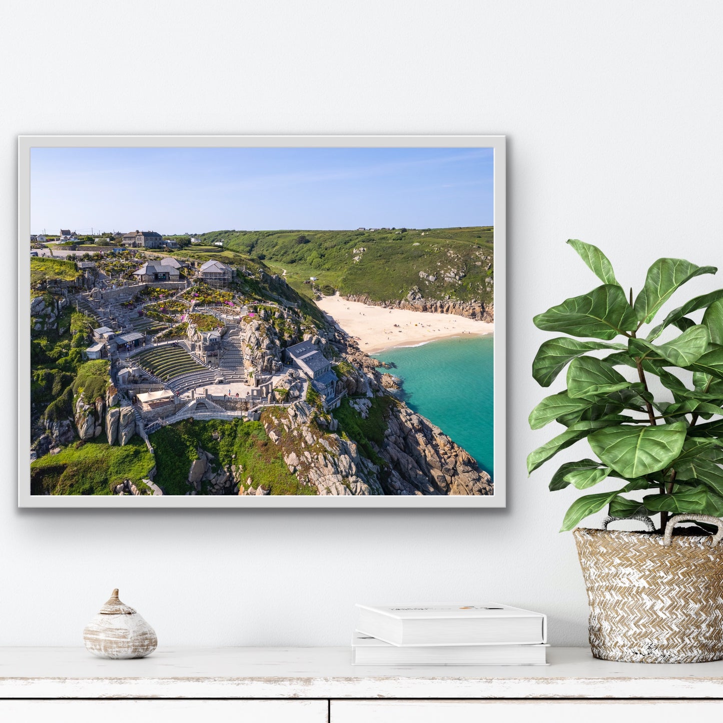 Minack Theatre / Porthcurno Beach Cornwall Print