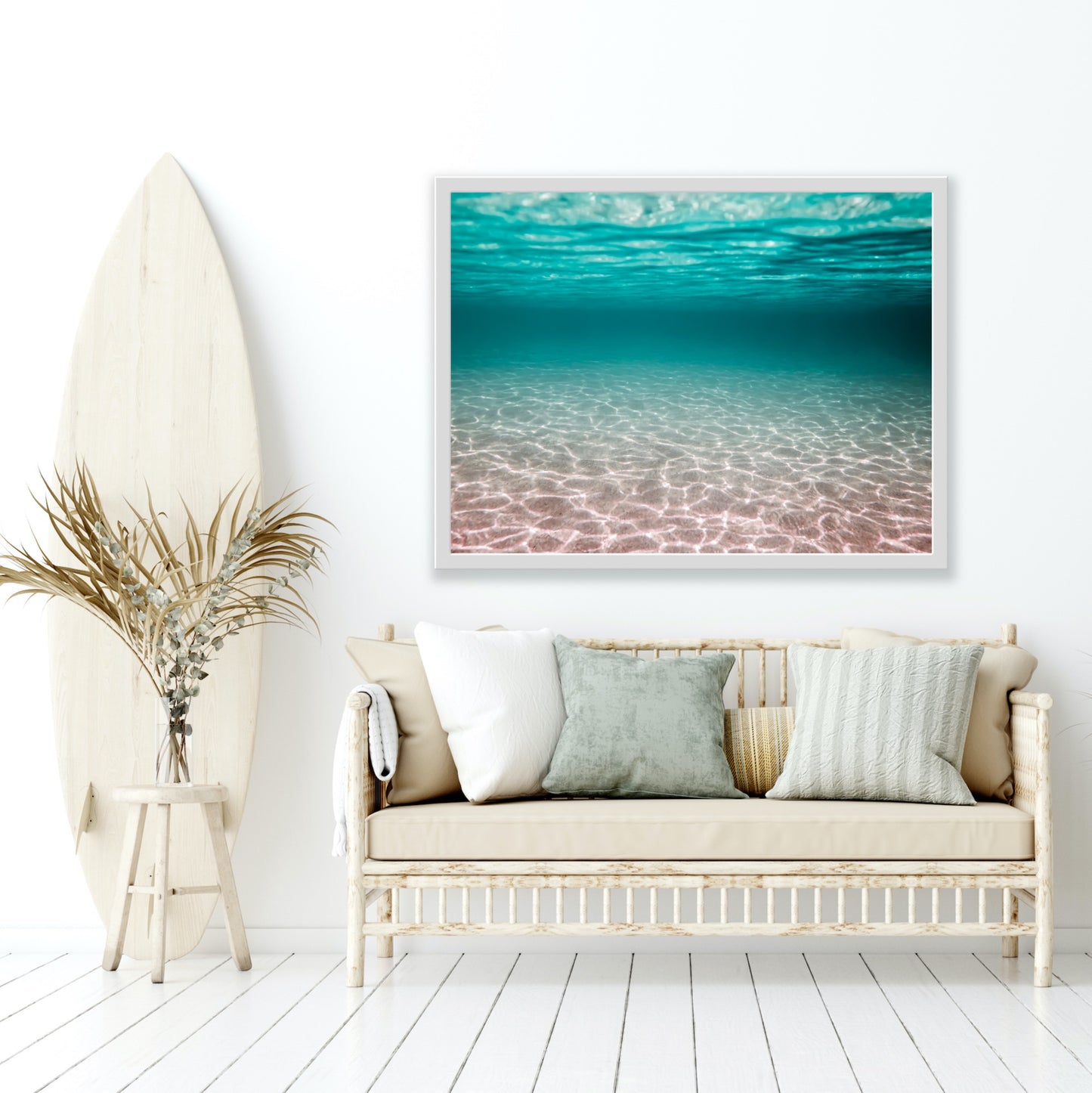 Cornwall underwater Beach/Sea Photo Print