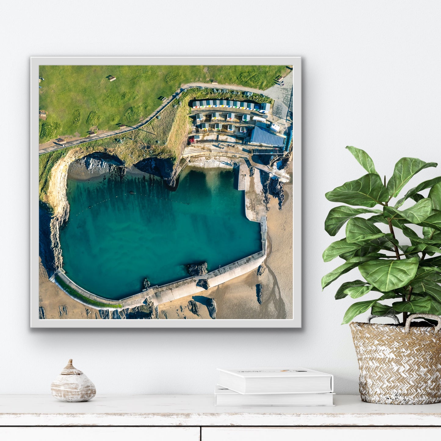 Bude Sea Pool Cornwall Print