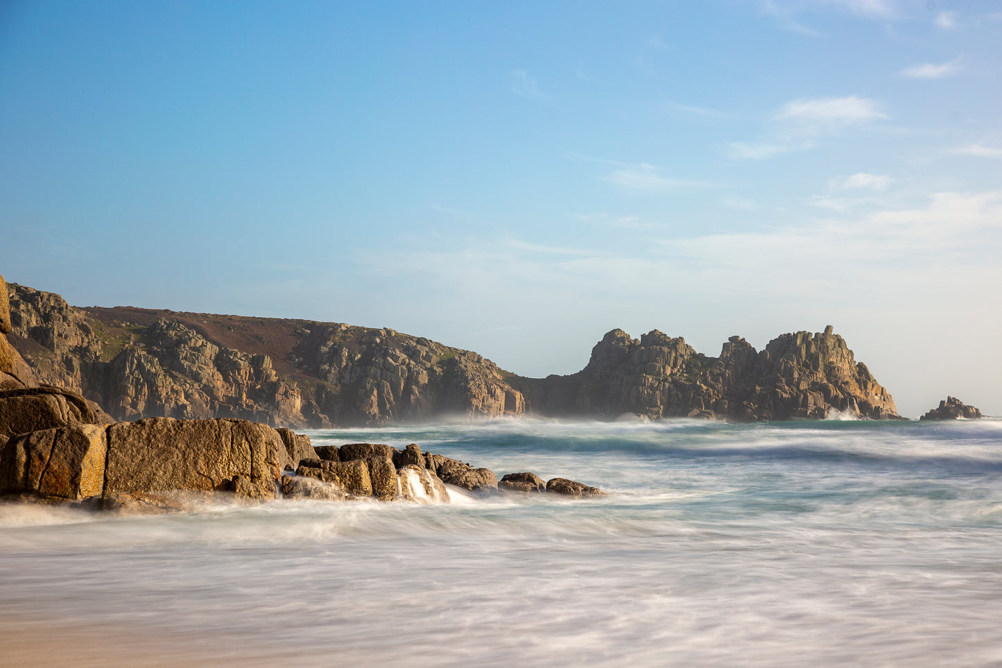 Porthcurno Beach Cornwall Print