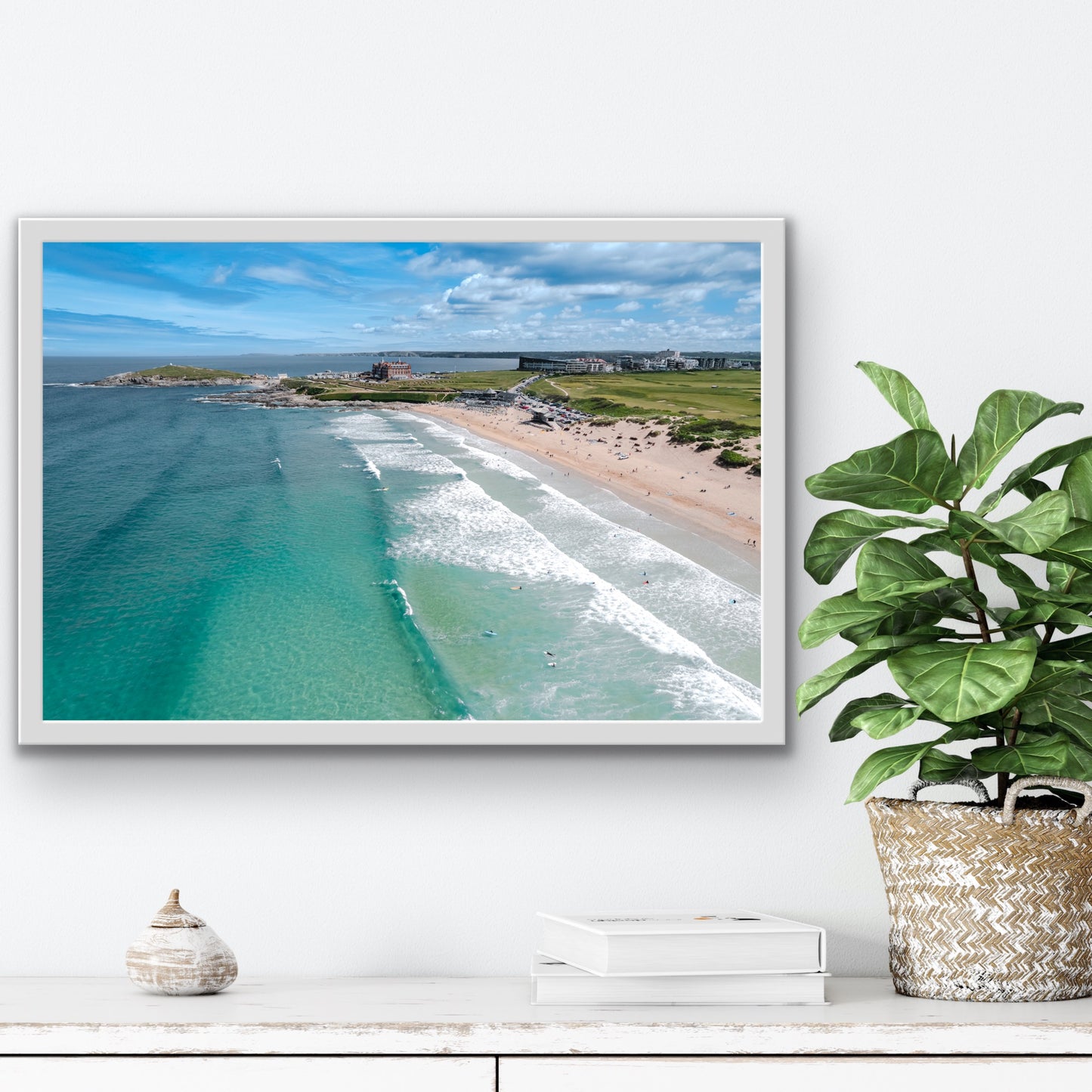 Fistral Beach Newquay Print