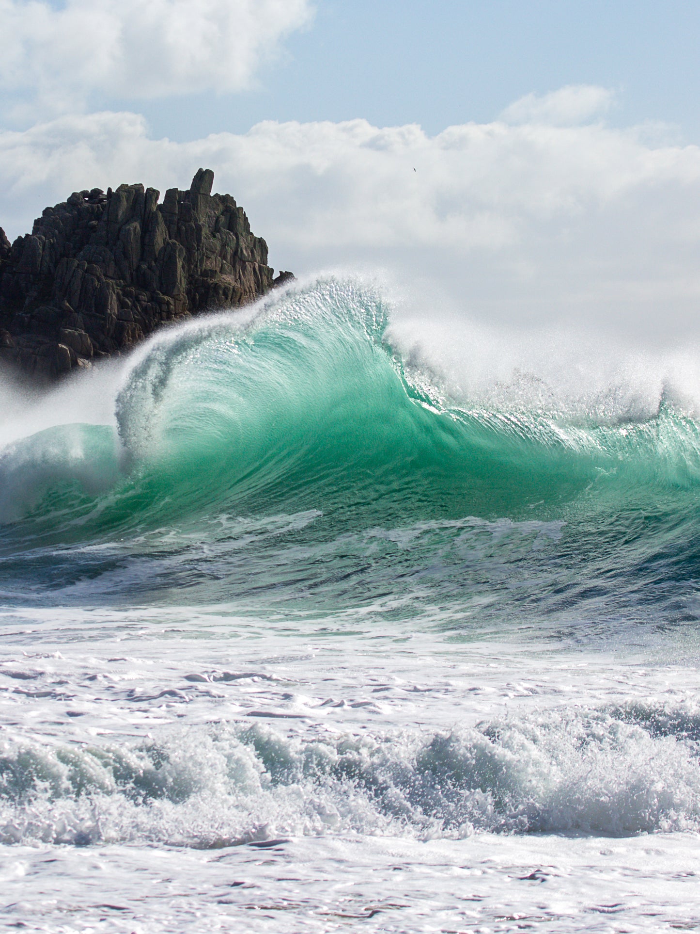 Cornish Beach Wave Photo/ Print