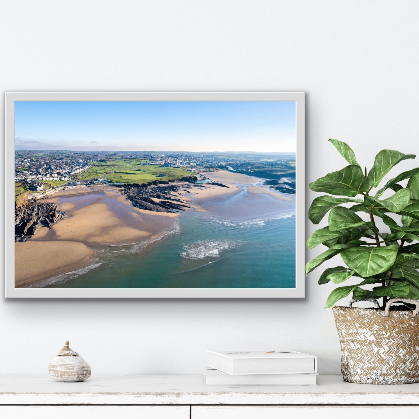 Bude Beach Cornwall Print