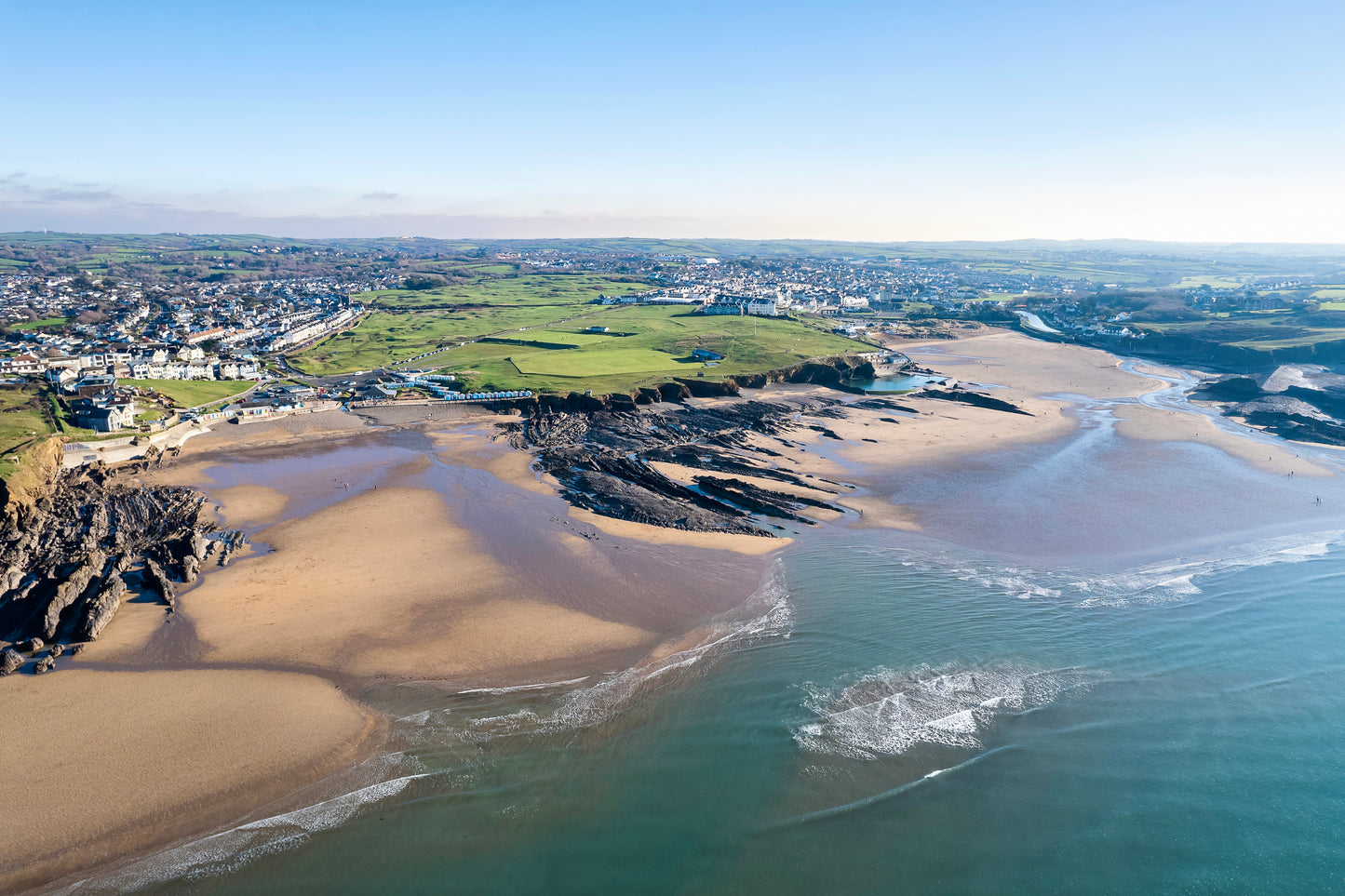 Bude Beach Cornwall Print