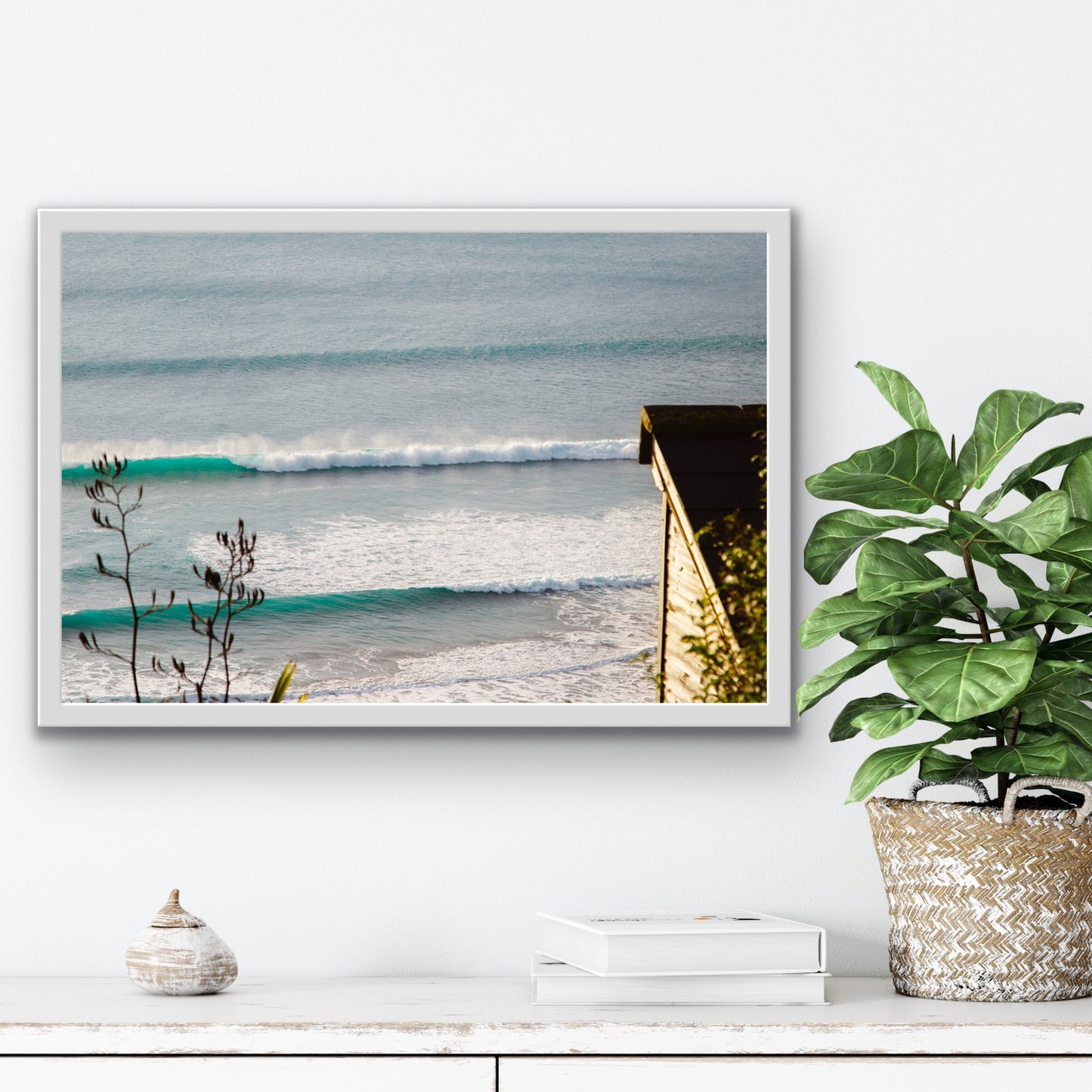 Whitsand Bay Waves Print