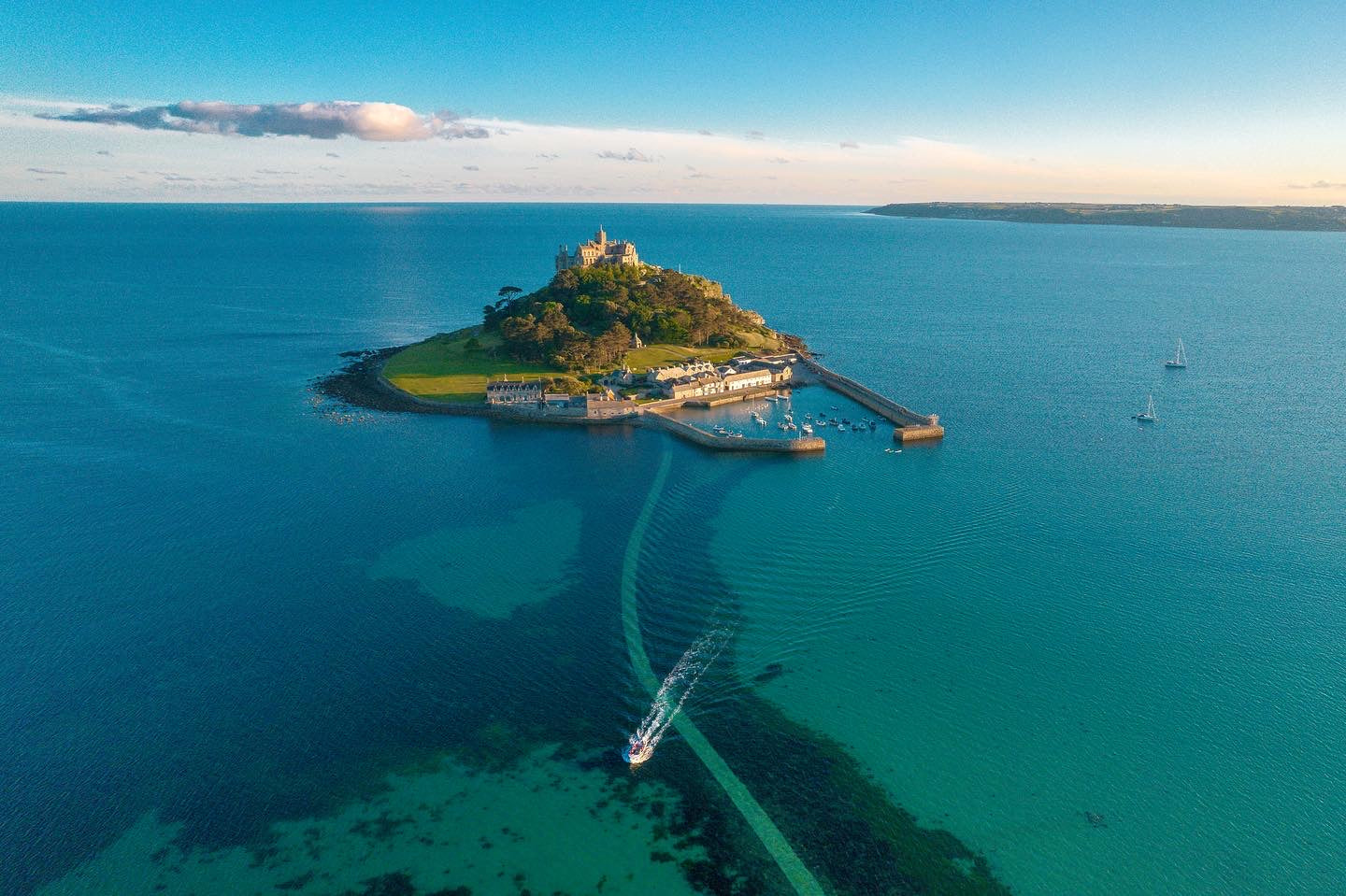 St Michaels Mount Cornwall Print