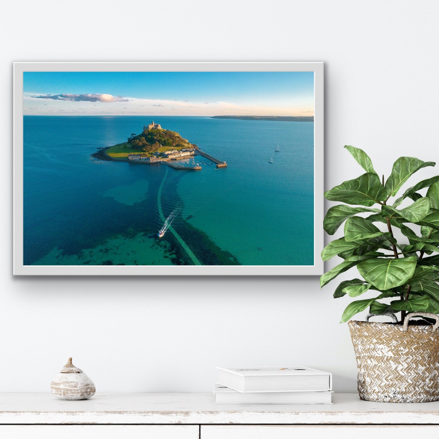 St Michaels Mount Cornwall Print