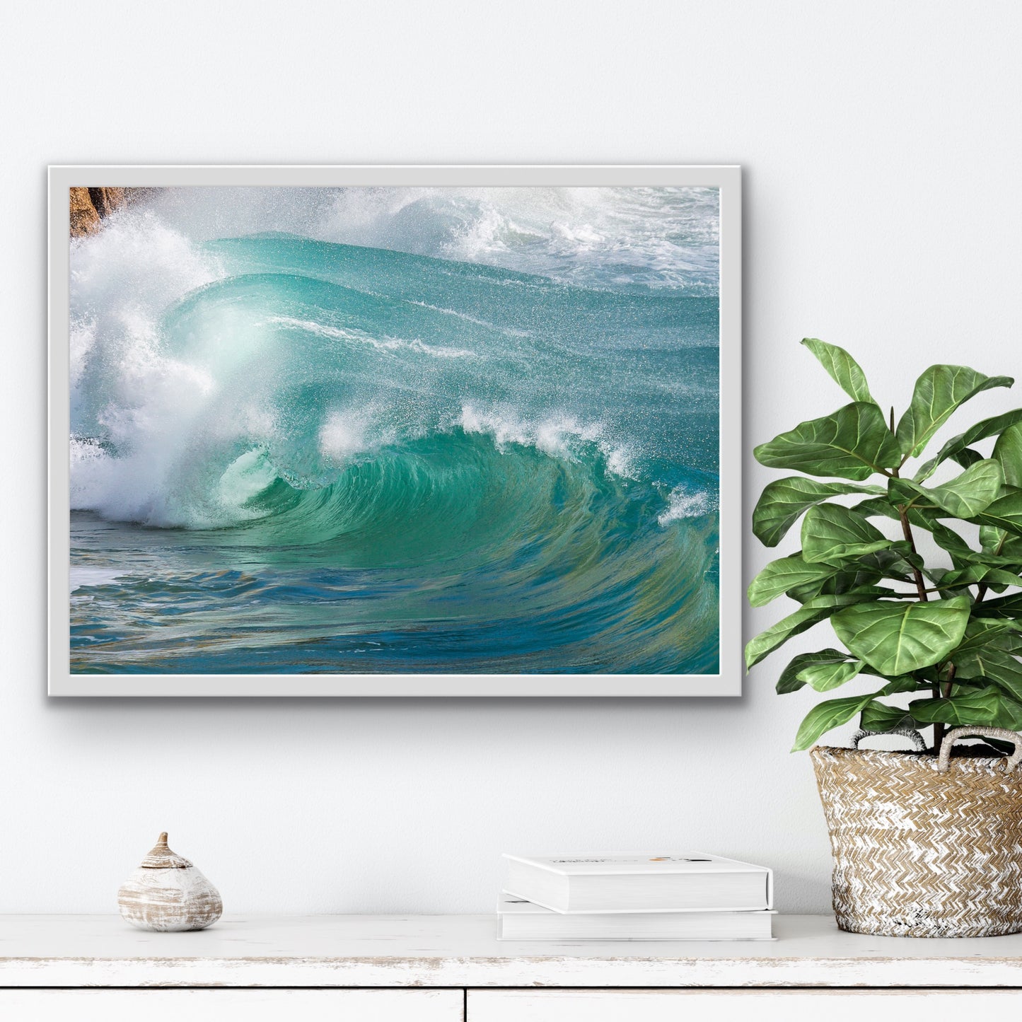 Cornish wave Print