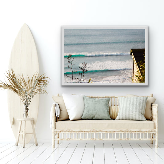 Whitsand Bay Waves Print